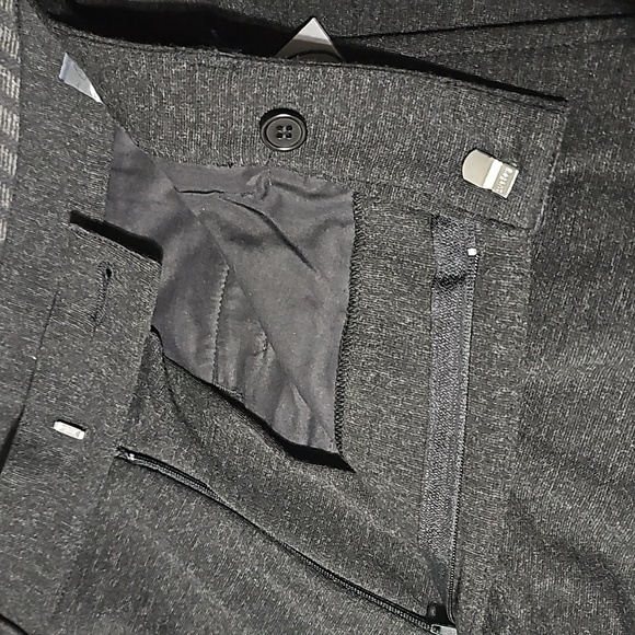 Crow Philosophy‎ Italy Heather Gray Casual Pants Size Large NWT - Picture 3 of 11